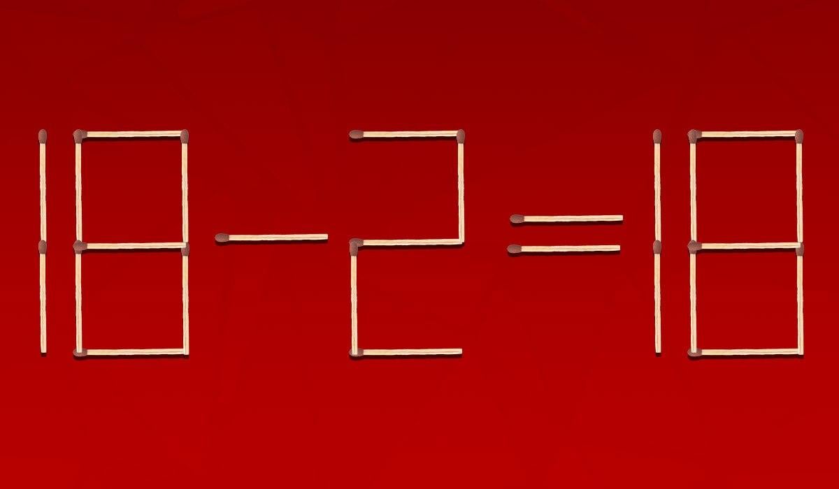 Slagalica od 7 sekundi: trebate pomaknuti samo jednu šibicu