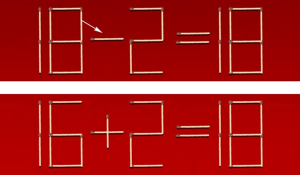 Slagalica od 7 sekundi: trebate pomaknuti samo jednu šibicu