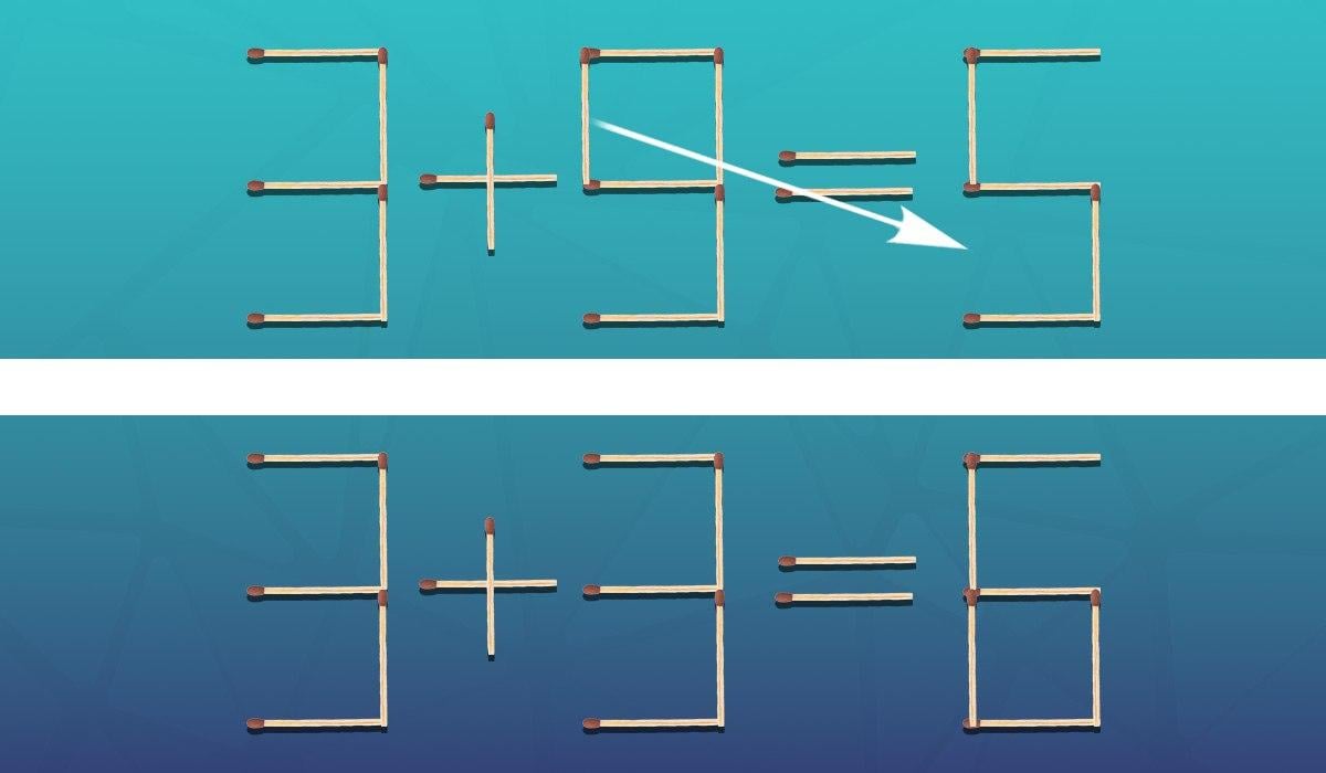 Koju šibicu treba pomaknuti da bi jednakost bila točna: zagonetka za genijalce