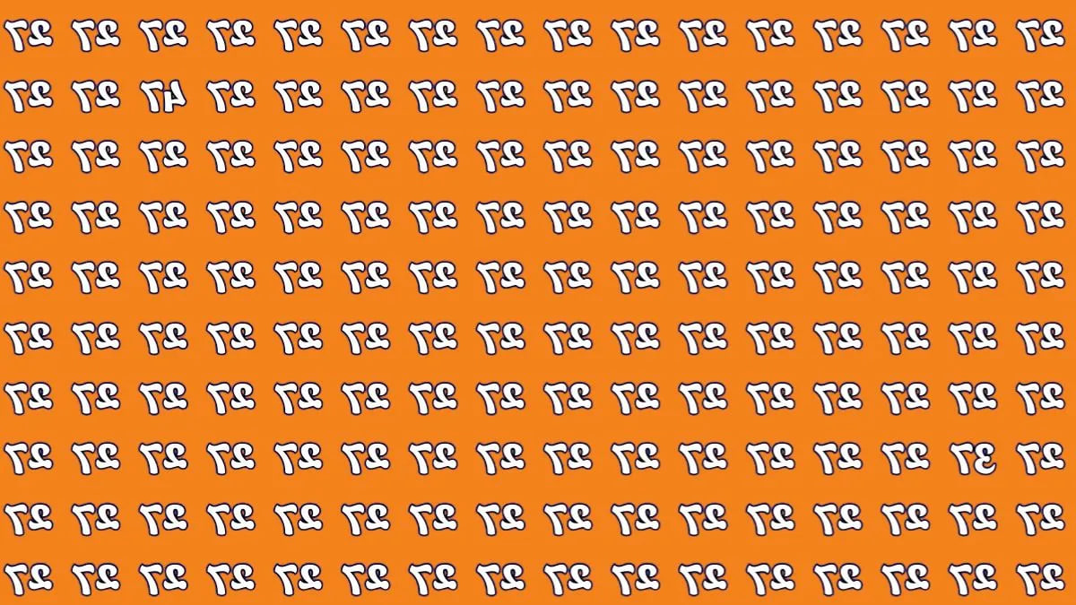 Težak IQ test: samo geniji mogu pronaći obrnute brojeve 47 i 37 u 13 sekundi Težak IQ test: samo geniji mogu pronaći obrnute brojeve 47 i 37 u 13 sekundi