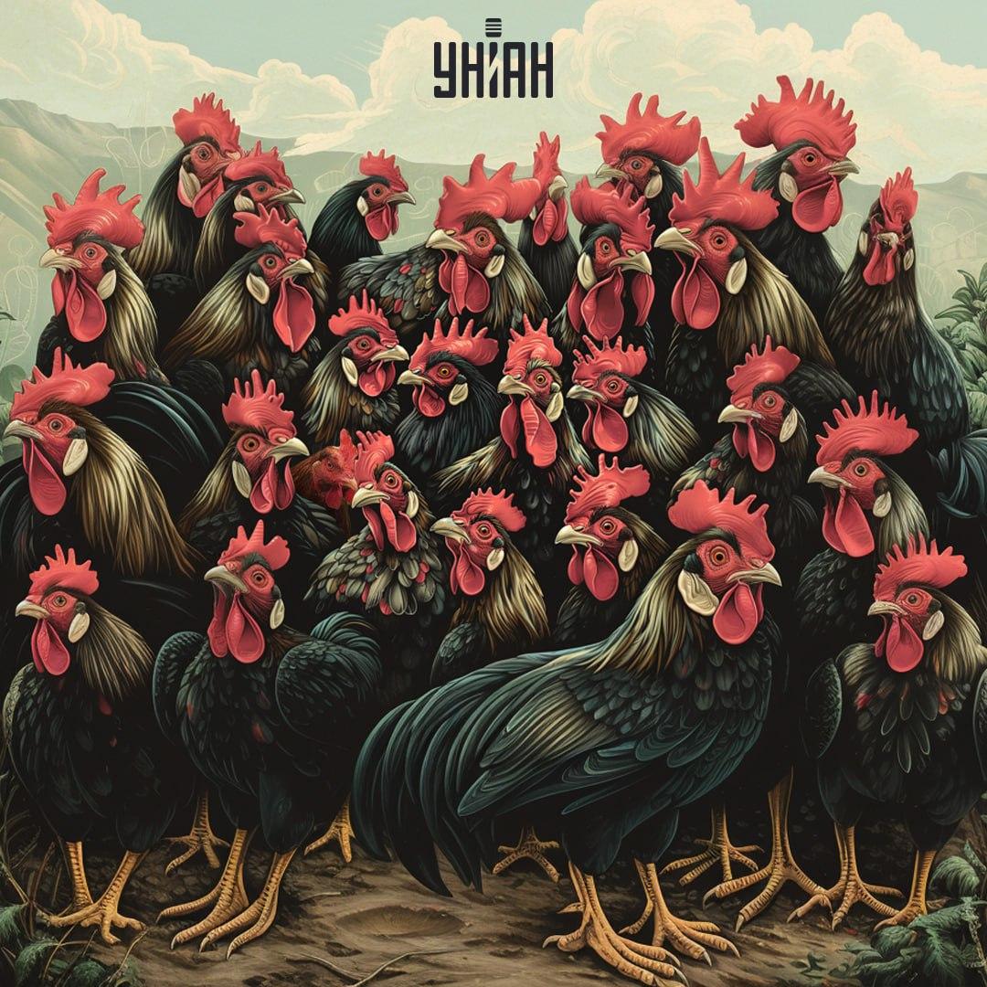 Pronađite piletinu na viznoj zagonetki u vremenu / Moje kolaž