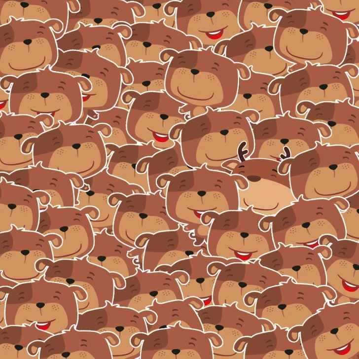 S tim se mogu nositi samo ljudi s visokim IQ-om: među medvjedima morate pronaći jelena S tim se mogu nositi samo ljudi s visokim IQ-om: među medvjedima morate pronaći jelena