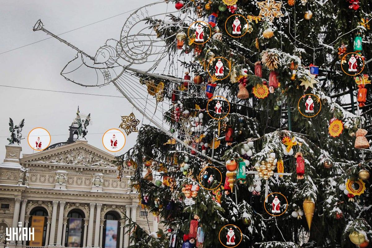 Rješenje zagonetke sa zaokruženim Djedovima Mrazom