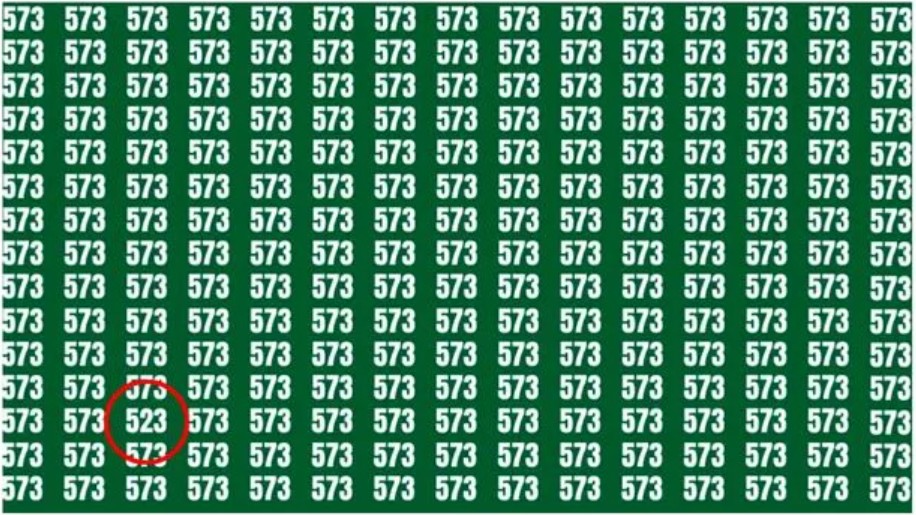 Optička iluzija s brojevima Optička iluzija s brojevima