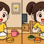 IQ test: pronađite 3 razlike na slici djevojke za stolom u 49 sekundi IQ test: pronađite 3 razlike na slici djevojke za stolom