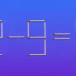 Koju šibicu treba pomaknuti da bi jednakost bila točna: brzi IQ test Koju šibicu treba pomaknuti da bi jednakost bila točna: brzi