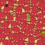 Zagonetka za one s izvrsnim vidom: morate pronaći ribu u 7 sekundi Zagonetka za one s izvrsnim vidom: morate pronaći ribu u