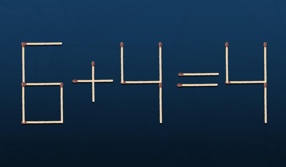 Koju šibicu treba pomaknuti da bi jednakost postala istinita: teška zagonetka