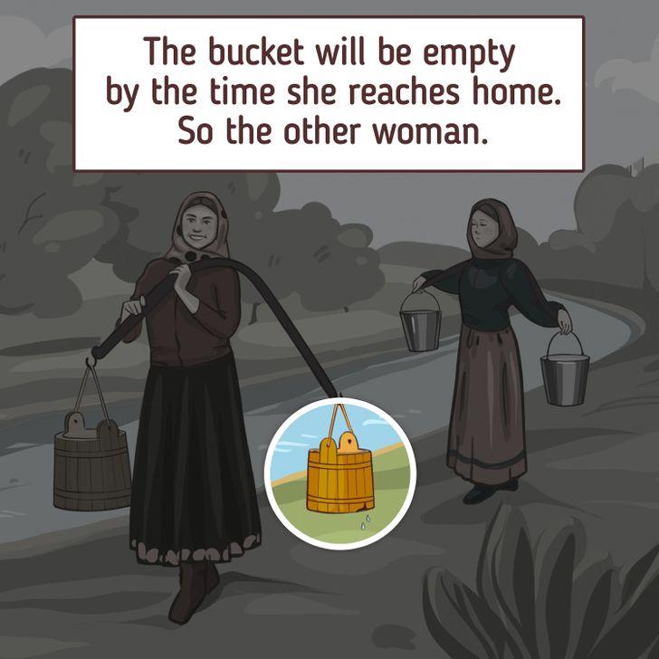 Ženska kanta curi ispred / foto Jagranjosh