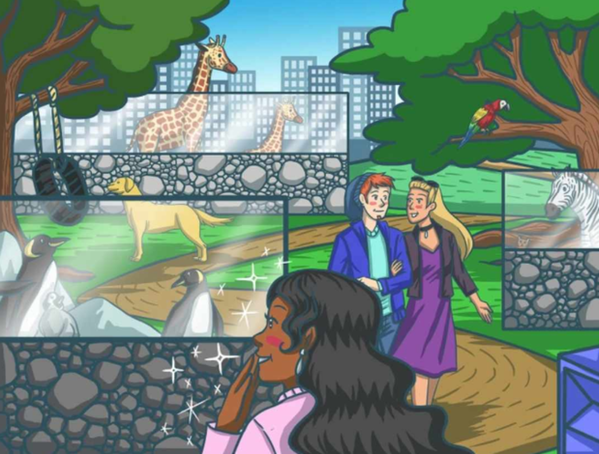 Pokušajte pronaći mačku u 7 sekundi na slagalici / crtežu Bright Sidea